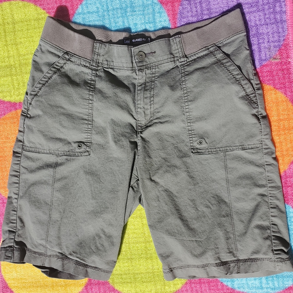 Relaxed fit Riders bermudas